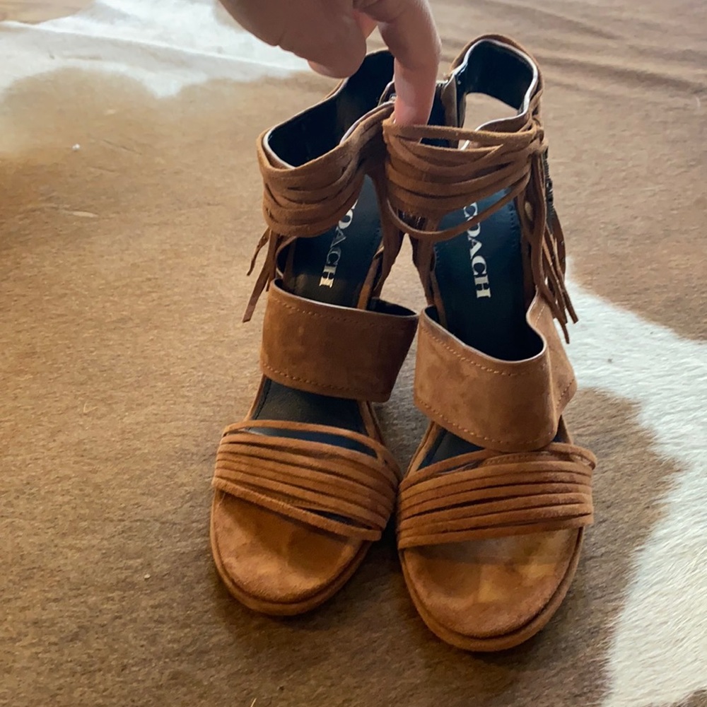 Designer Fringe wedges